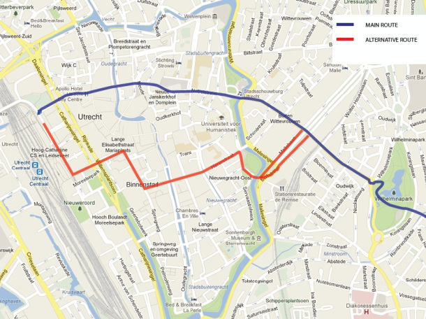 routes utrecht