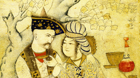Shah Abbas and a pageboy, 1627, Louvre