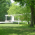 Approaching the Farnsworth House