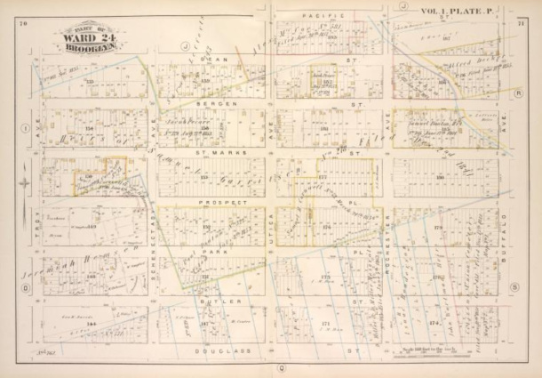 1880 Detailed estate and old farm line atlas of the city of Brooklyn (NYPL)